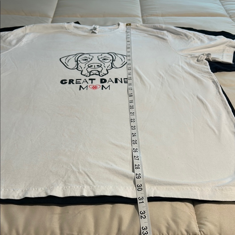 Great Dane Mom Tees - Black and White - Picture 3 of 5